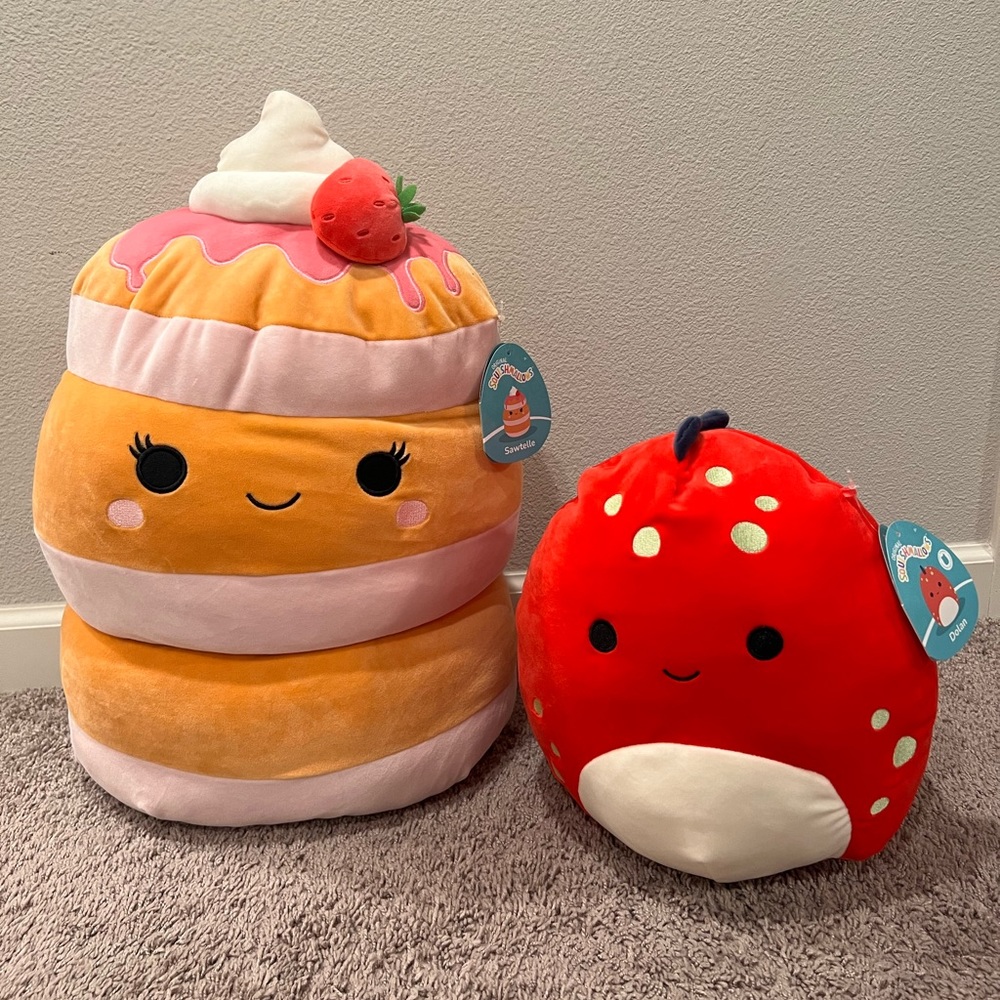 Squishmallow bundle Sawtelle and Dolan